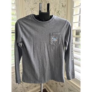 Vineyard Vines Happy Halloween Long Sleeve T-Shirt Men’s S Youth Large